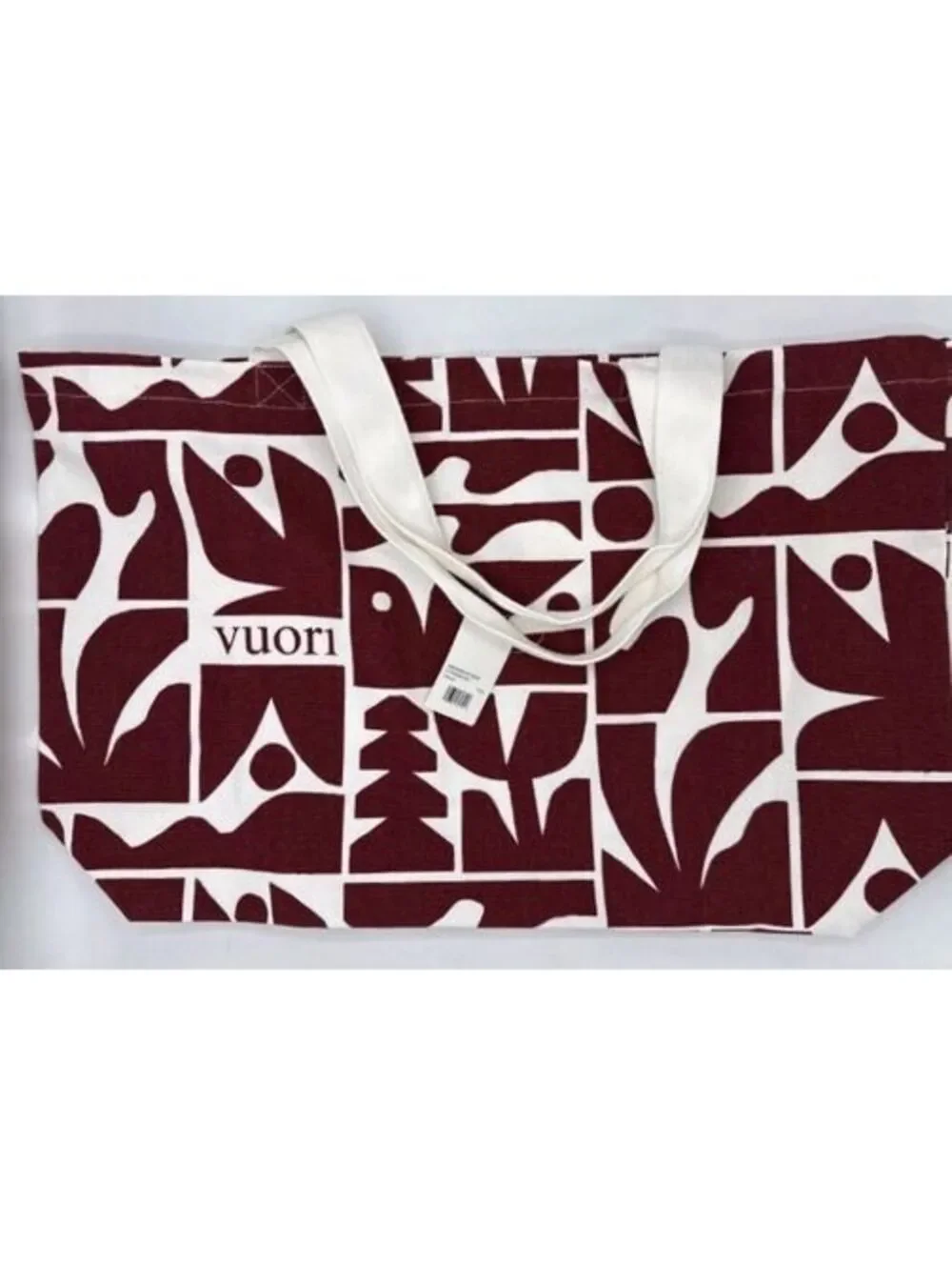New Vuori Limited Edition 2025 Holiday Tote Bag - Strawberry